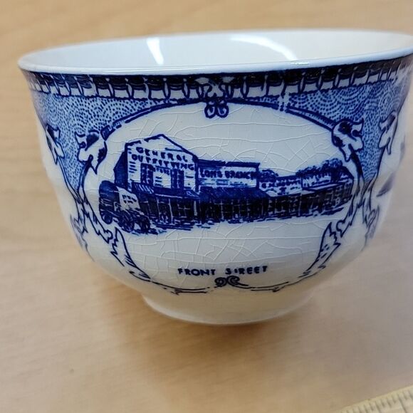 Kansas souvenirs Abilene plate, Dodge City cup and saucer , Collectible spoon - Picture 7 of 11